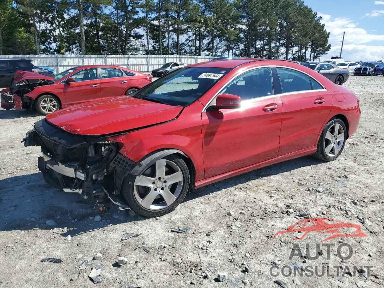 MERCEDES-BENZ CLA-CLASS 2017 - WDDSJ4EB5HN424107