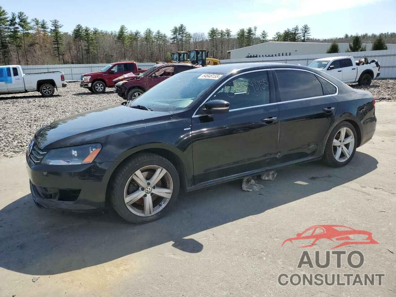 VOLKSWAGEN PASSAT 2014 - 1VWAT7A38EC046319
