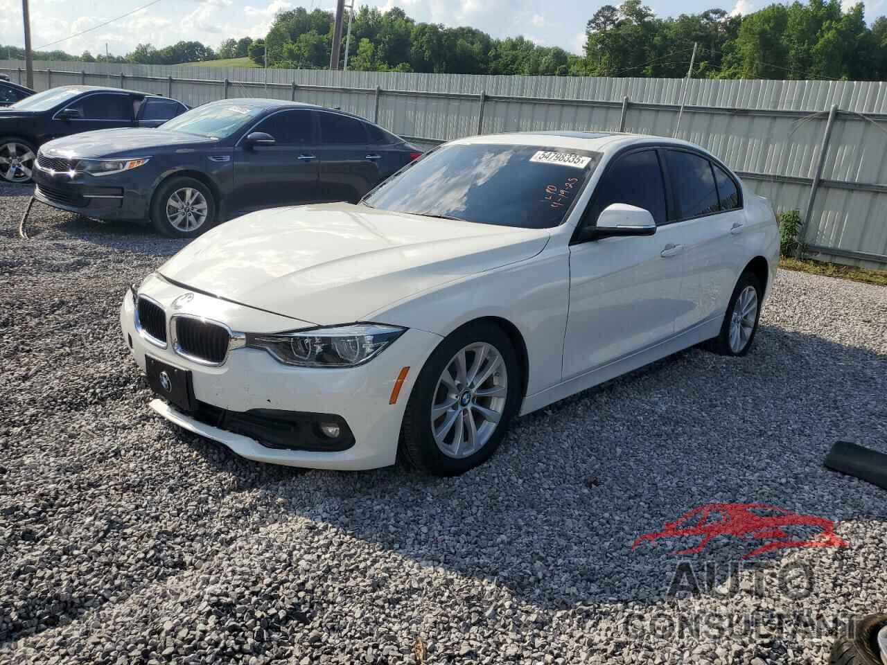 BMW 3 SERIES 2018 - WBA8A3C57JA505616