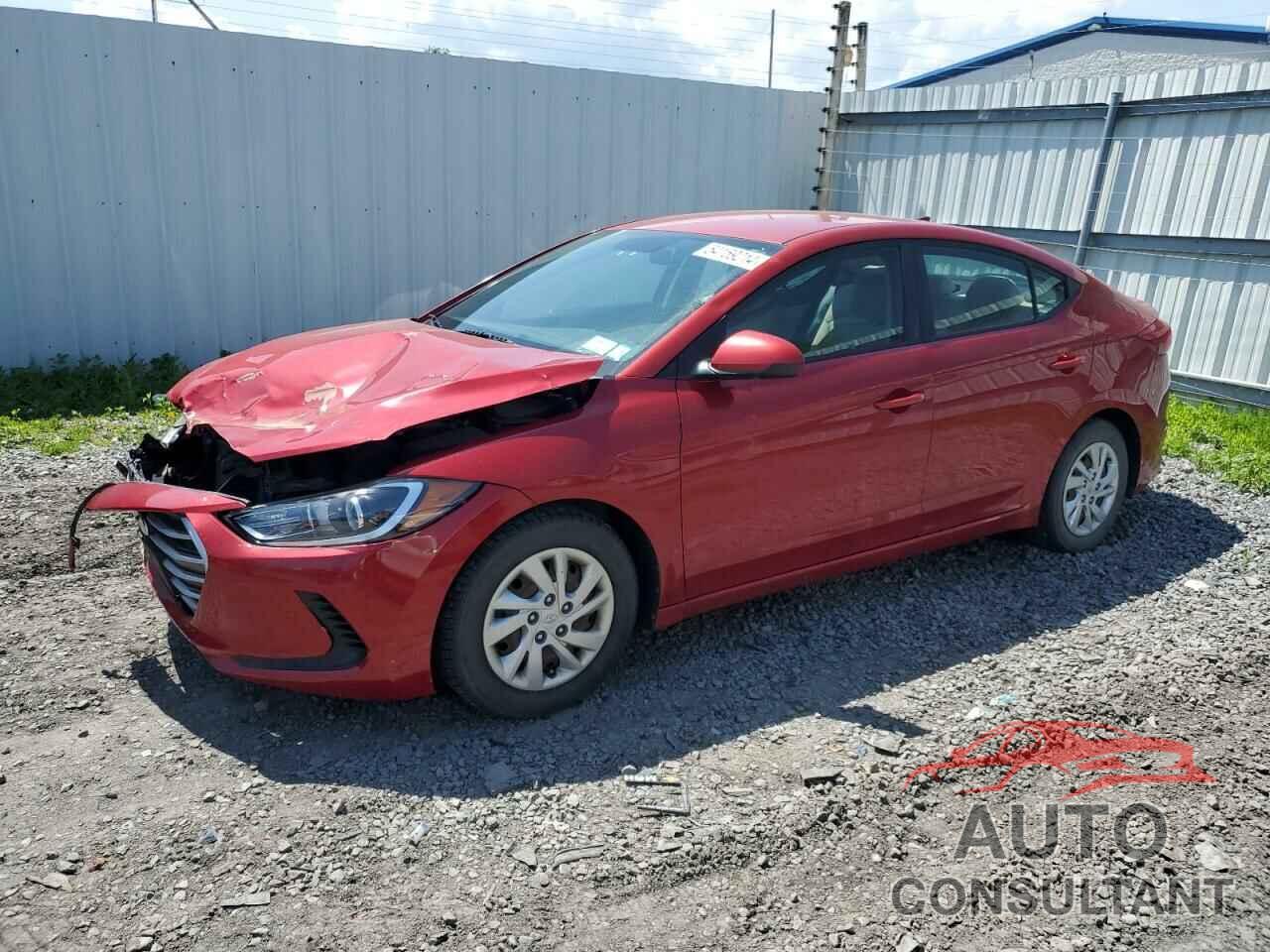 HYUNDAI ELANTRA 2017 - 5NPD74LF3HH154009