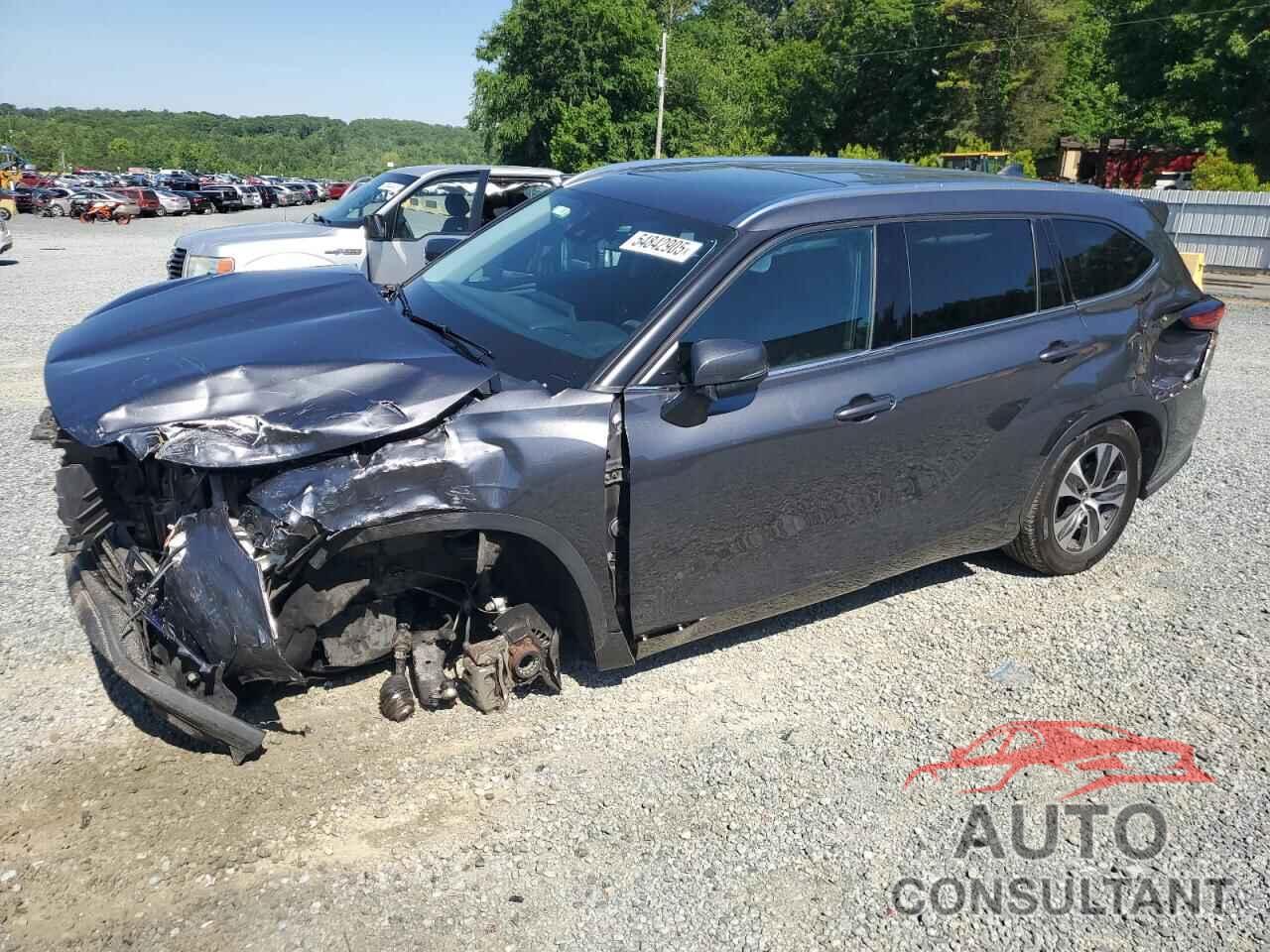 TOYOTA HIGHLANDER 2020 - 5TDGZRAH4LS508566
