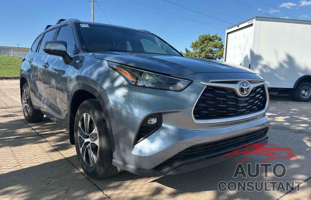 TOYOTA HIGHLANDER 2023 - 5TDKDRAH8PS024592