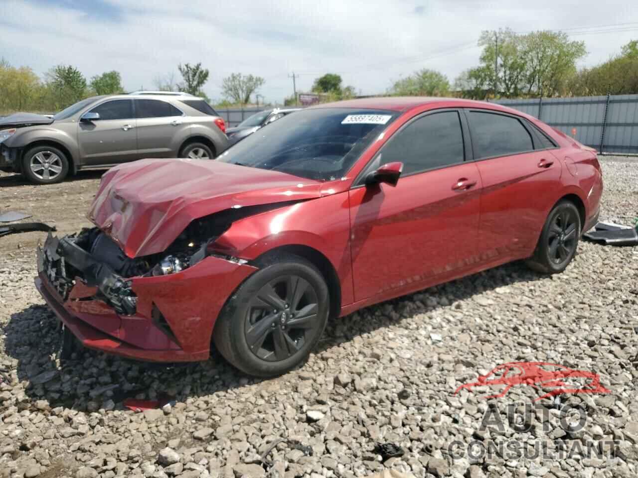 HYUNDAI ELANTRA 2022 - KMHLM4AGXNU245288