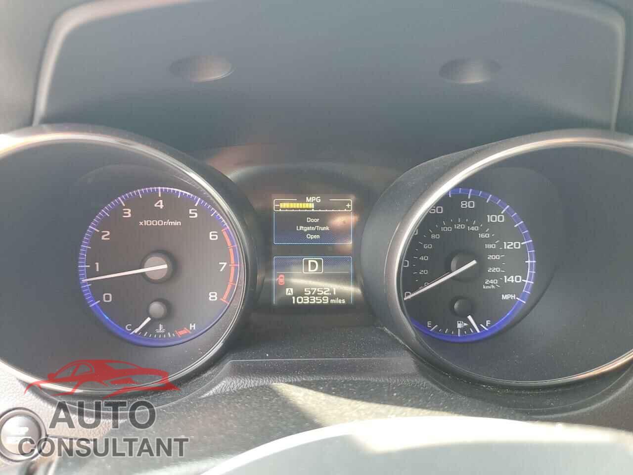 SUBARU OUTBACK 2015 - 4S4BSAJC6F3248032