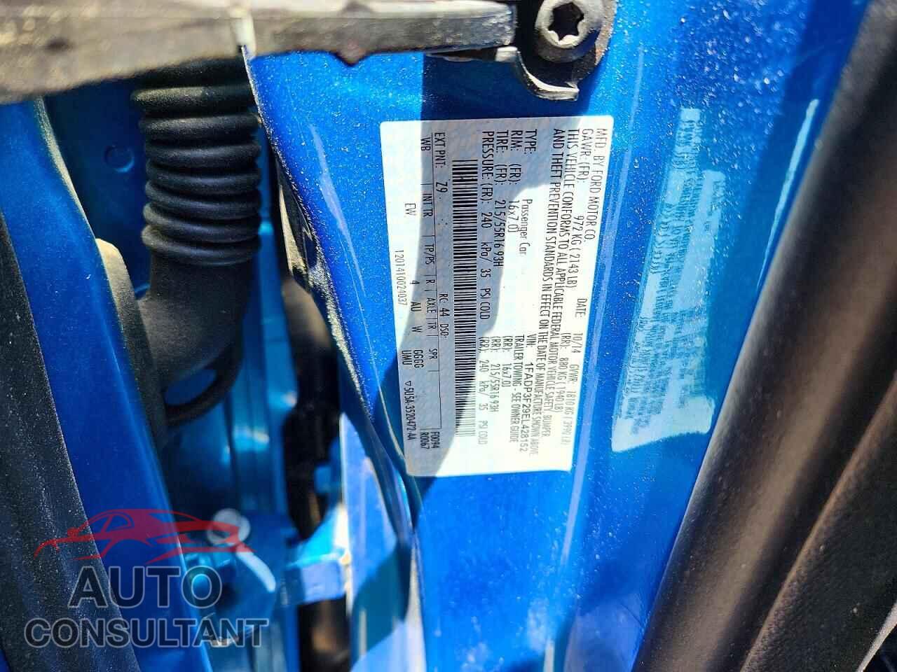 FORD FOCUS 2014 - 1FADP3F29EL428152