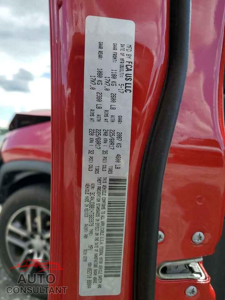 JEEP COMPASS 2017 - 3C4NJDBB1HT665979
