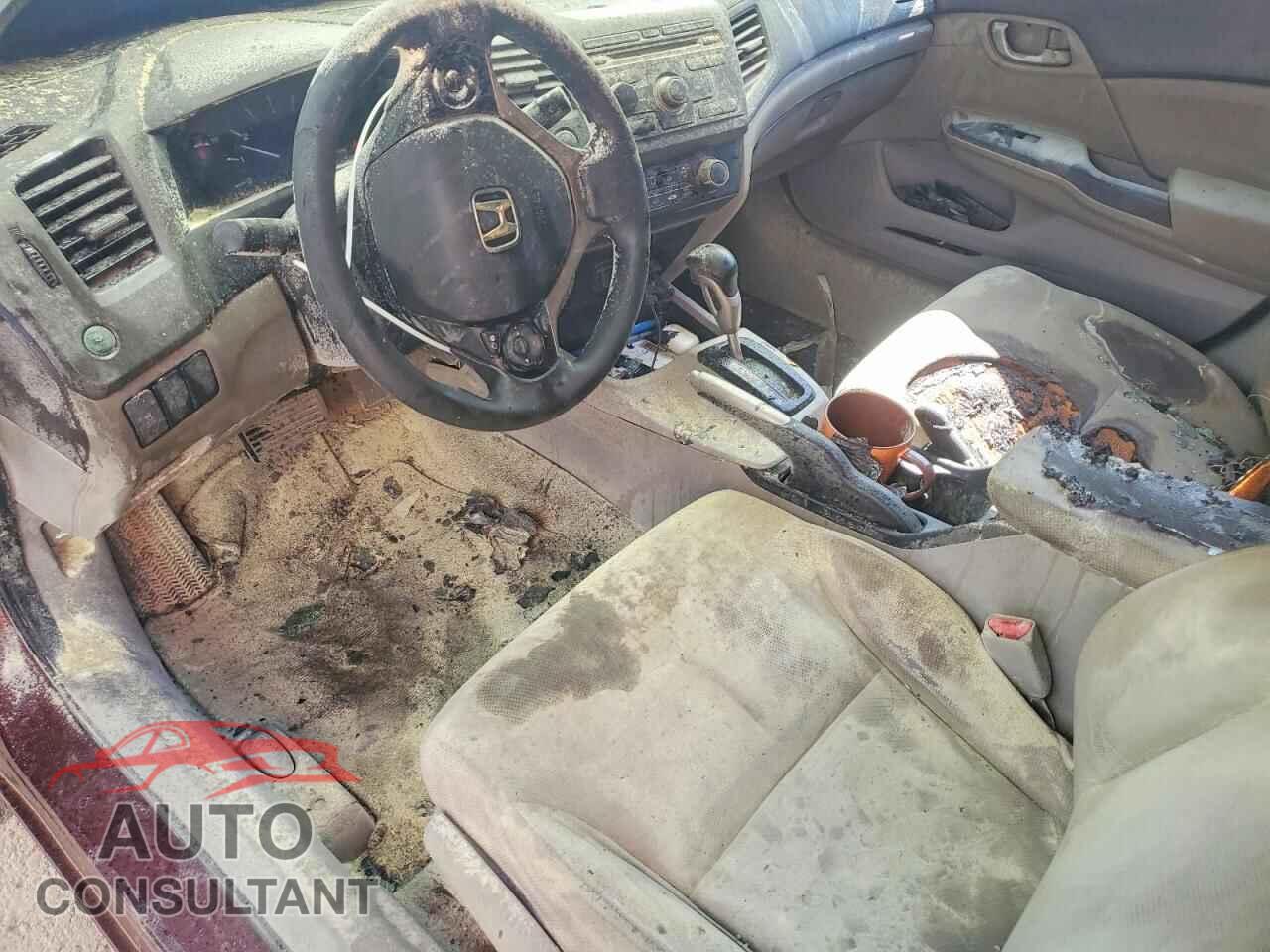 HONDA CIVIC 2012 - 2HGFB2F41CH013433