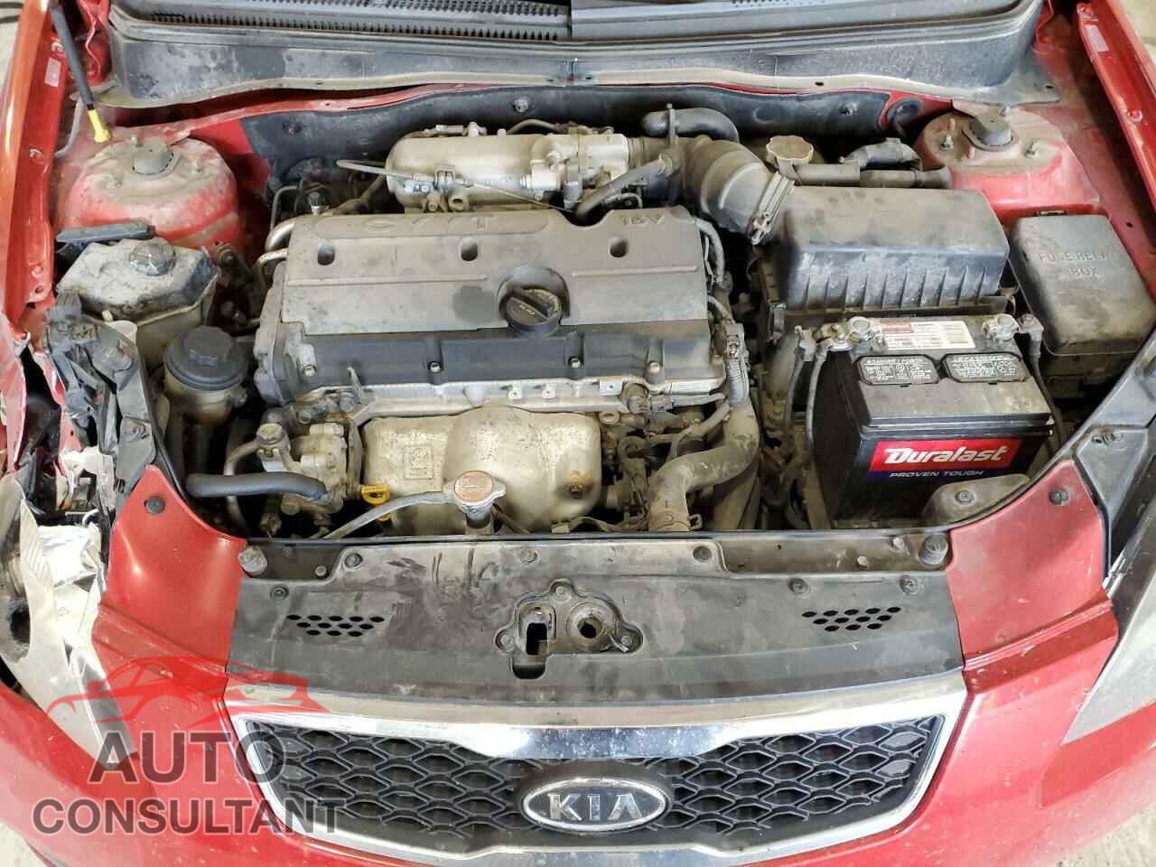 KIA RIO 2010 - KNADH4A3XA6678096