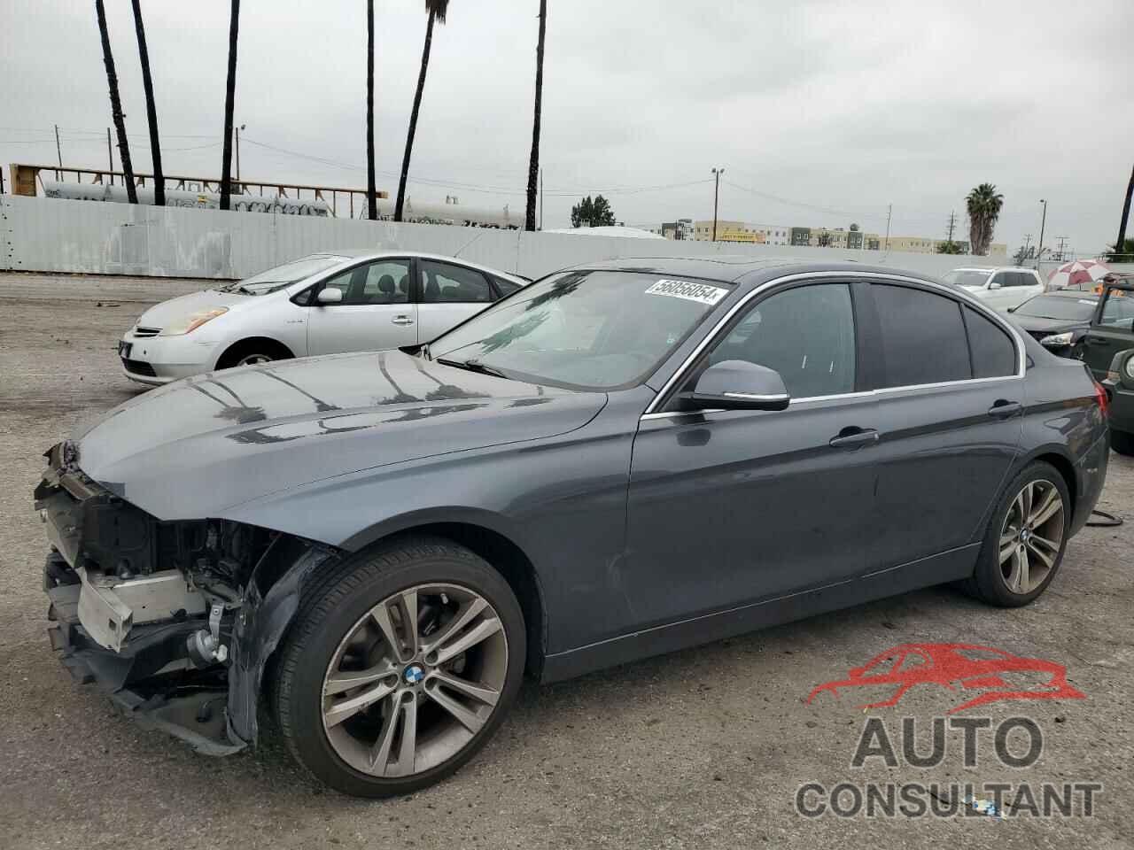 BMW 3 SERIES 2017 - WBA8B9G59HNU50860