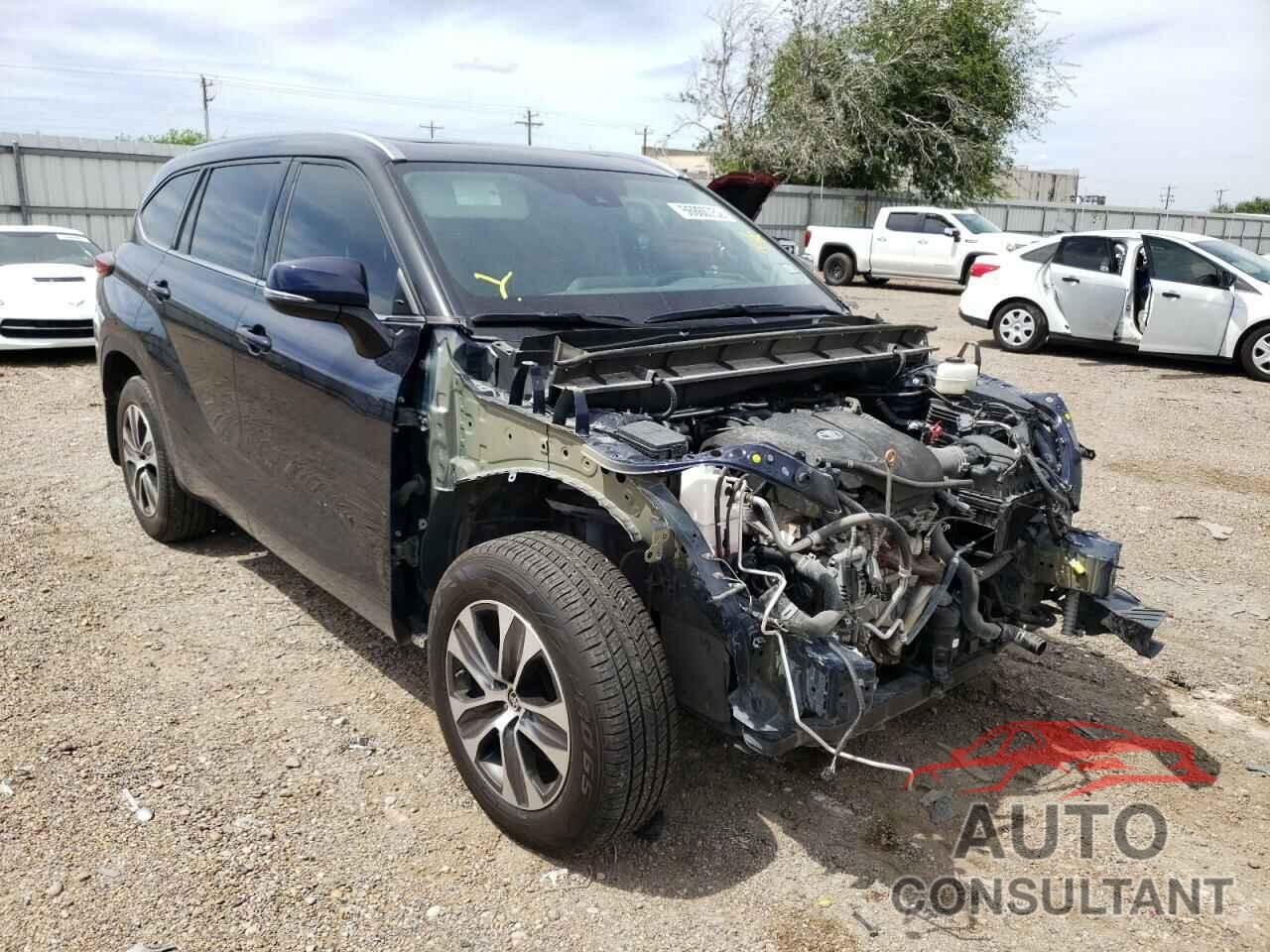 TOYOTA HIGHLANDER 2020 - 5TDGZRAH7LS012984