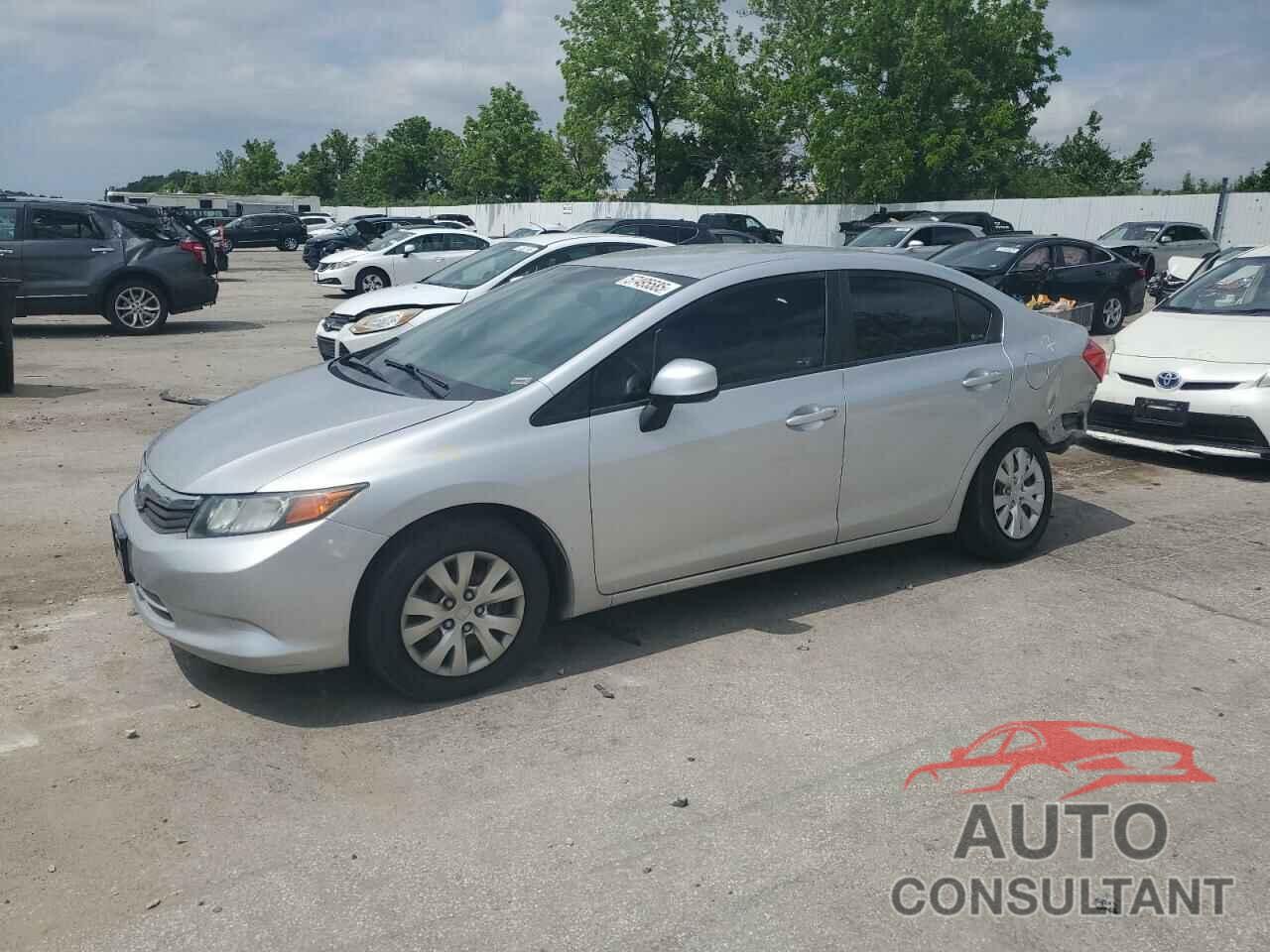 HONDA CIVIC 2012 - 2HGFB2F52CH608395