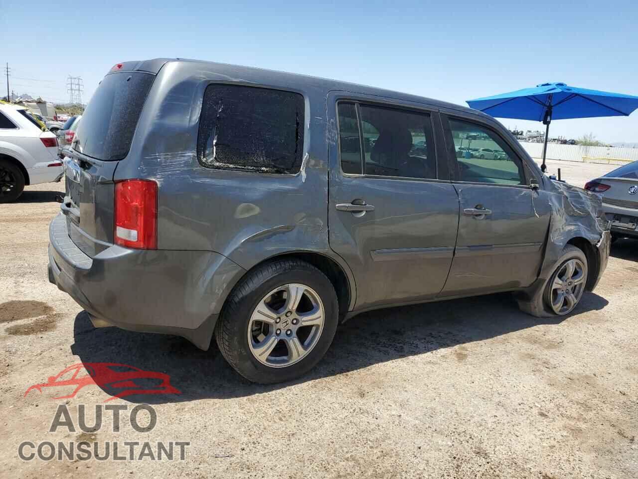 HONDA PILOT 2012 - 5FNYF3H58CB037421