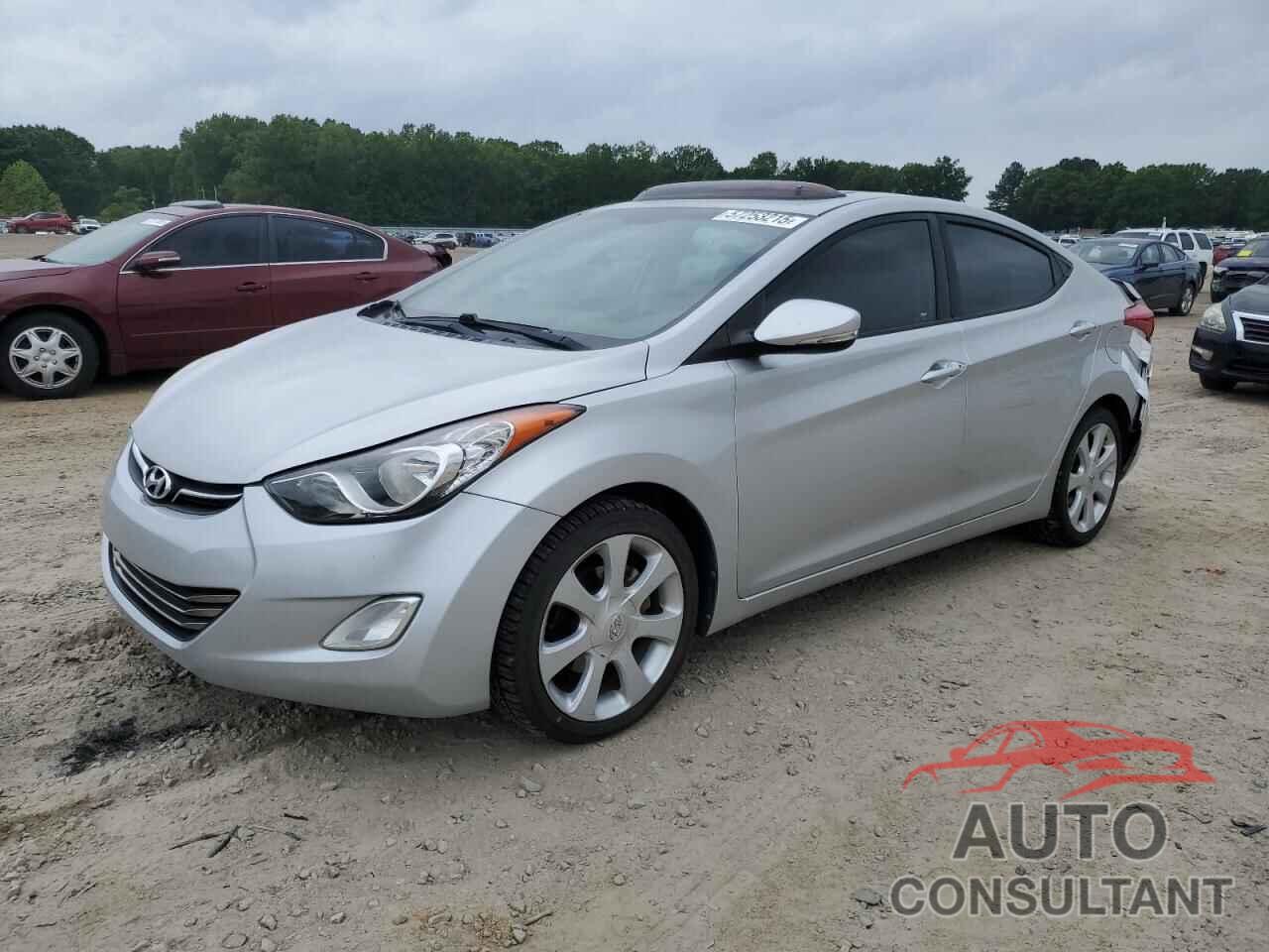 HYUNDAI ELANTRA 2012 - KMHDH4AE2CU467585