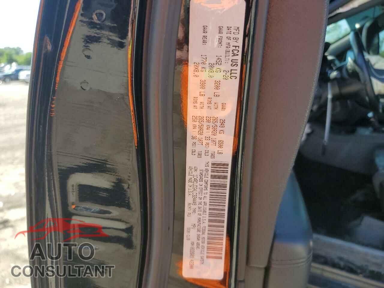 DODGE DURANGO 2020 - 1C4RDJDG4LC324449
