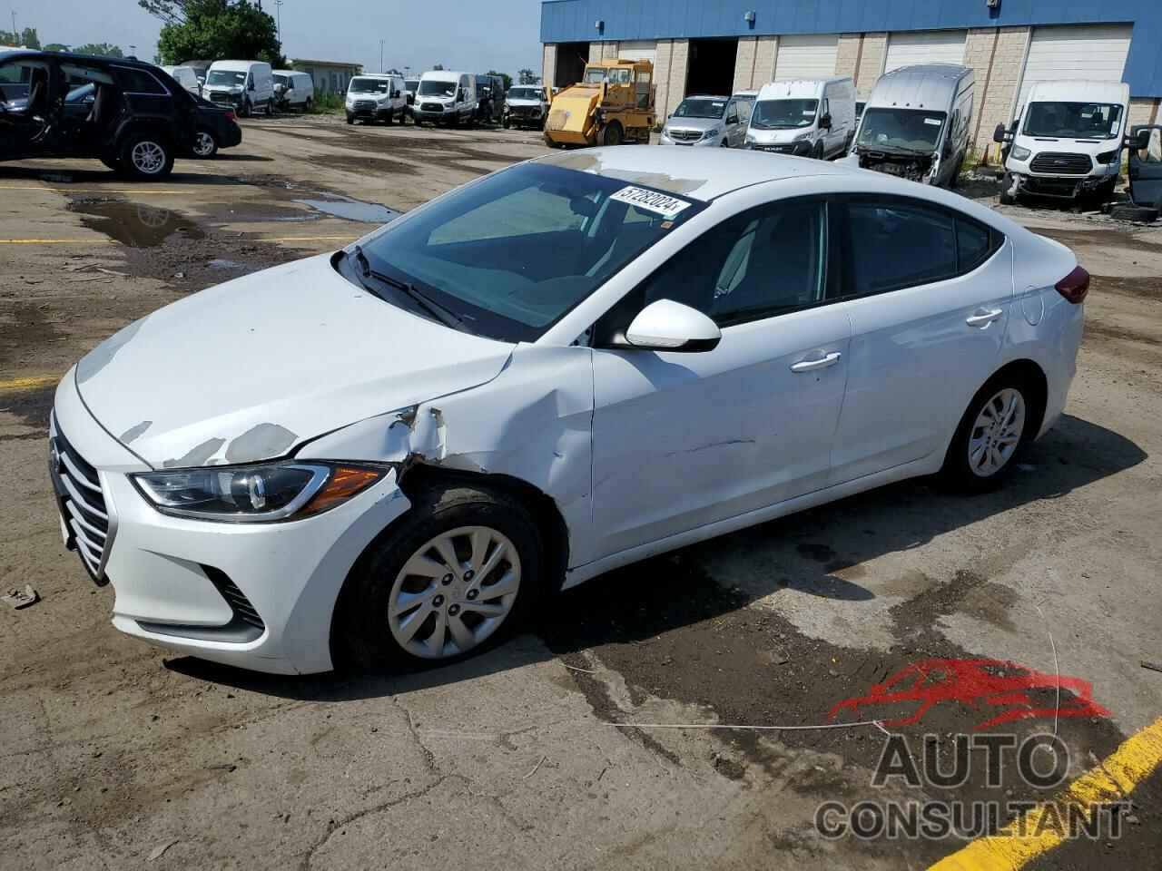 HYUNDAI ELANTRA 2017 - 5NPD74LF1HH146751