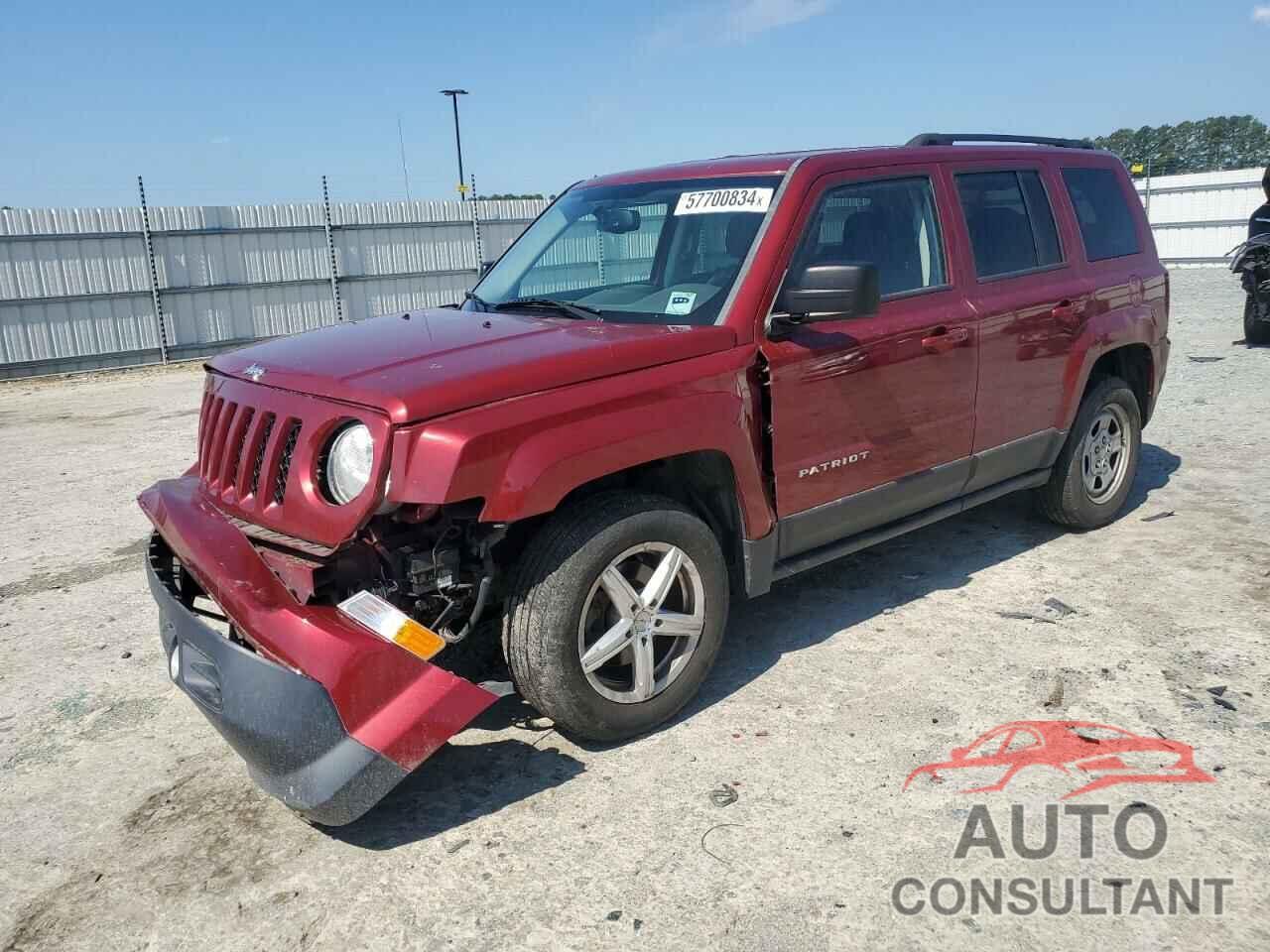 JEEP PATRIOT 2016 - 1C4NJPBA7GD669547