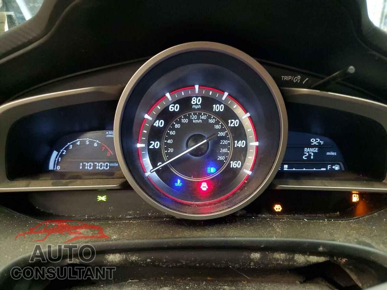 MAZDA 3 2016 - JM1BM1U79G1348894