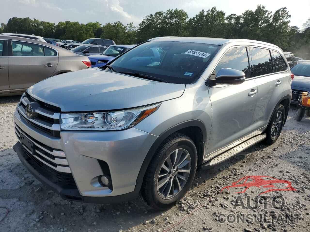 TOYOTA HIGHLANDER 2018 - 5TDKZRFH8JS286078