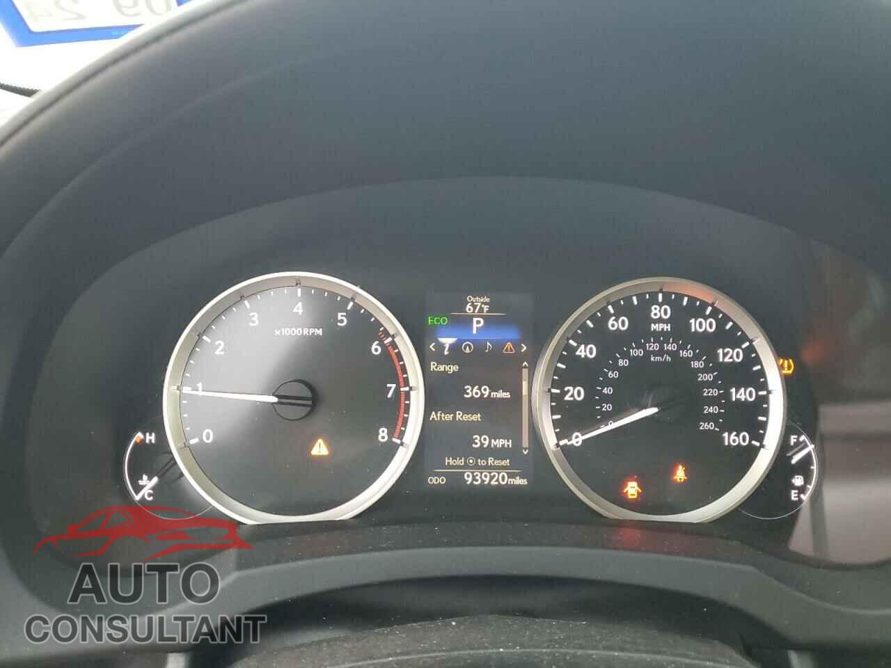 LEXUS IS 2016 - JTHBA1D2XG5014944