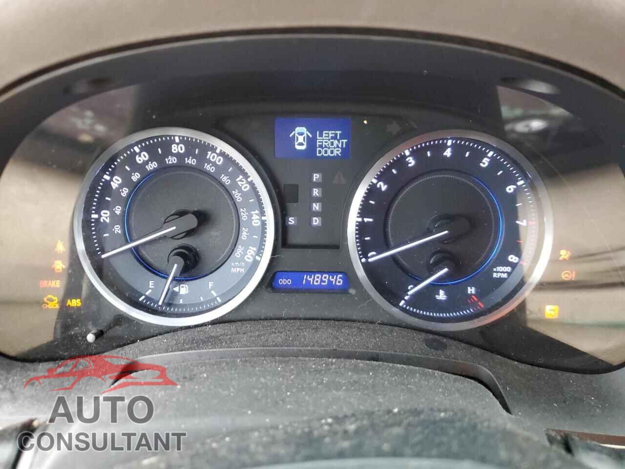 LEXUS IS 2013 - JTHCF5C27D5061682