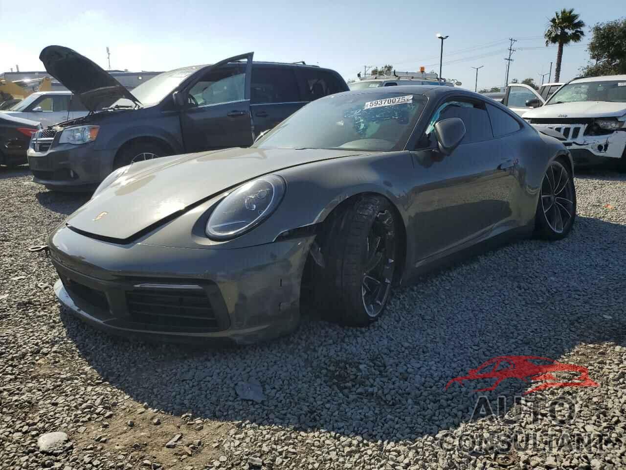 PORSCHE 911 2022 - WP0AA2A94NS206525