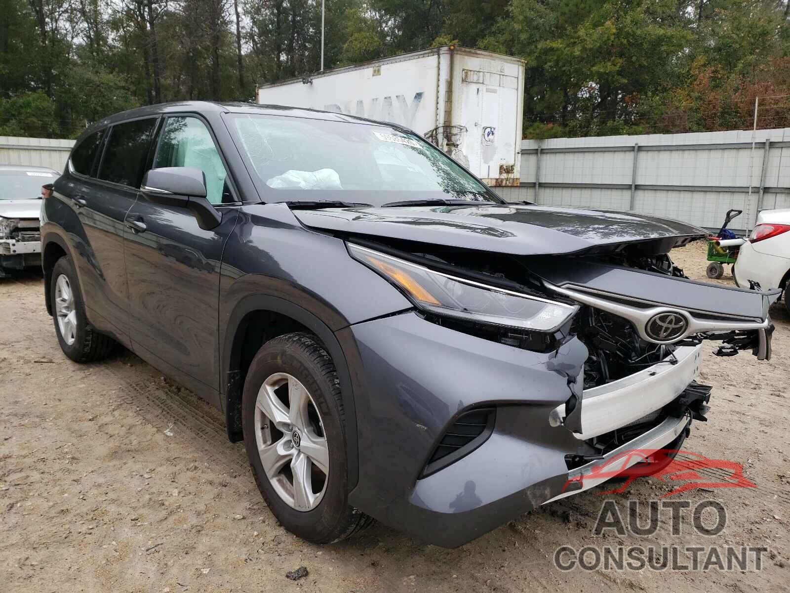 TOYOTA HIGHLANDER 2021 - 5TDCZRBH6MS059034