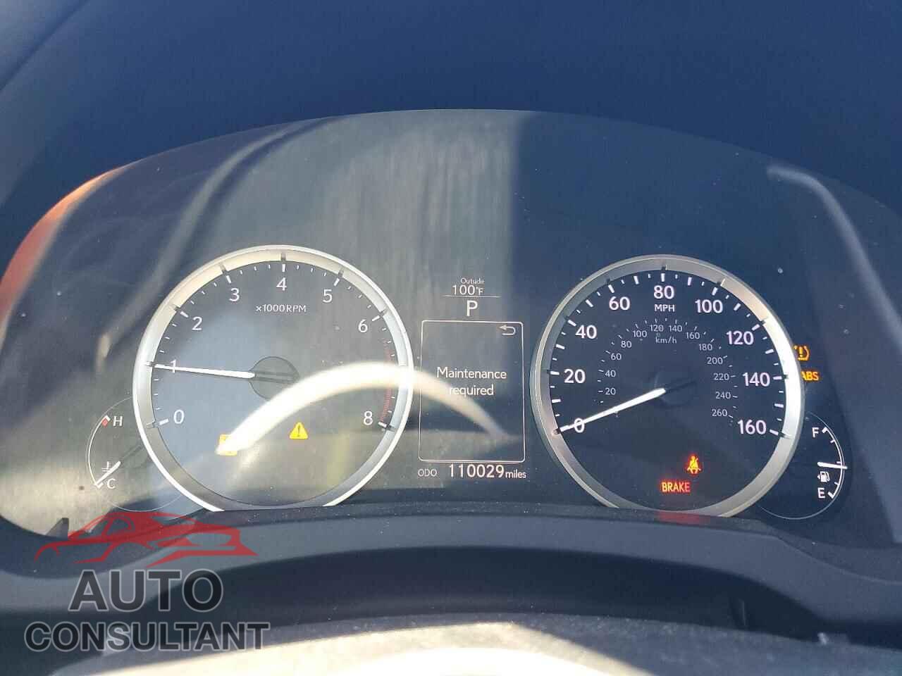 LEXUS IS 2014 - JTHBF1D20E5035512