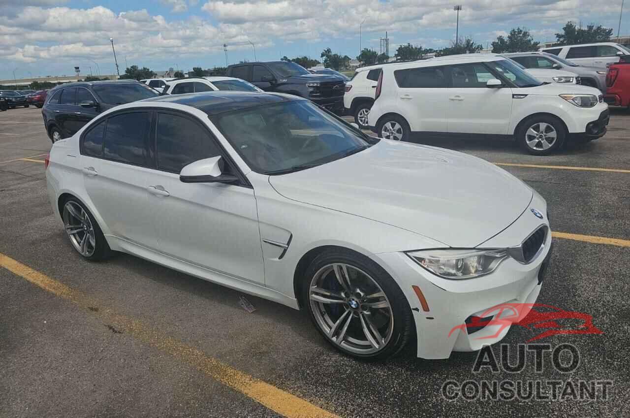 BMW M3 2015 - WBS3C9C57FP803591