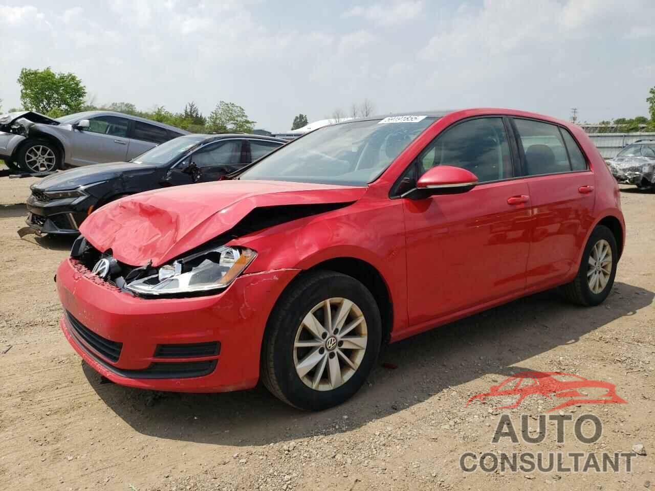 VOLKSWAGEN GOLF 2015 - 3VW217AU7FM032740