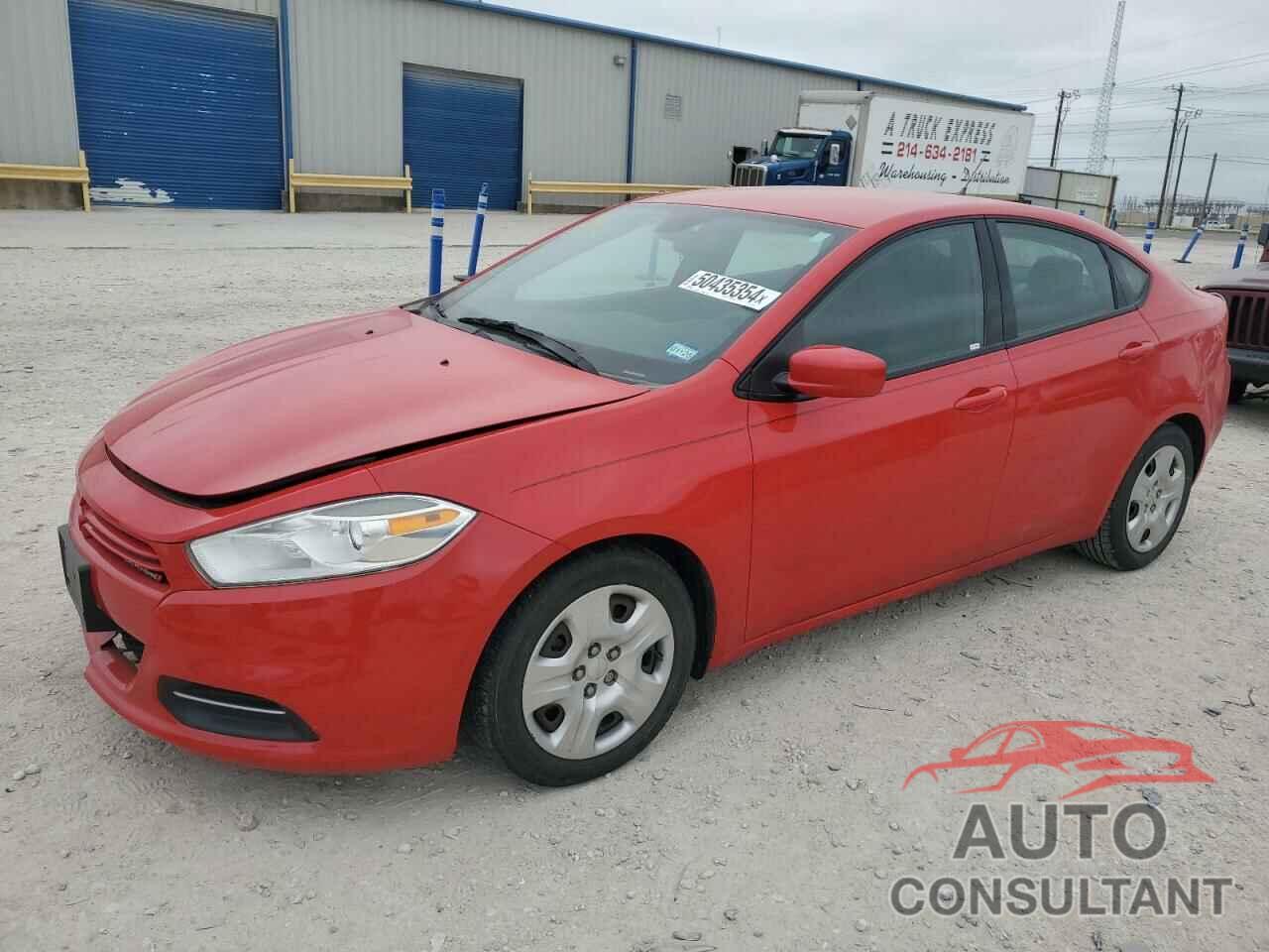 DODGE DART 2016 - 1C3CDFAA9GD682640