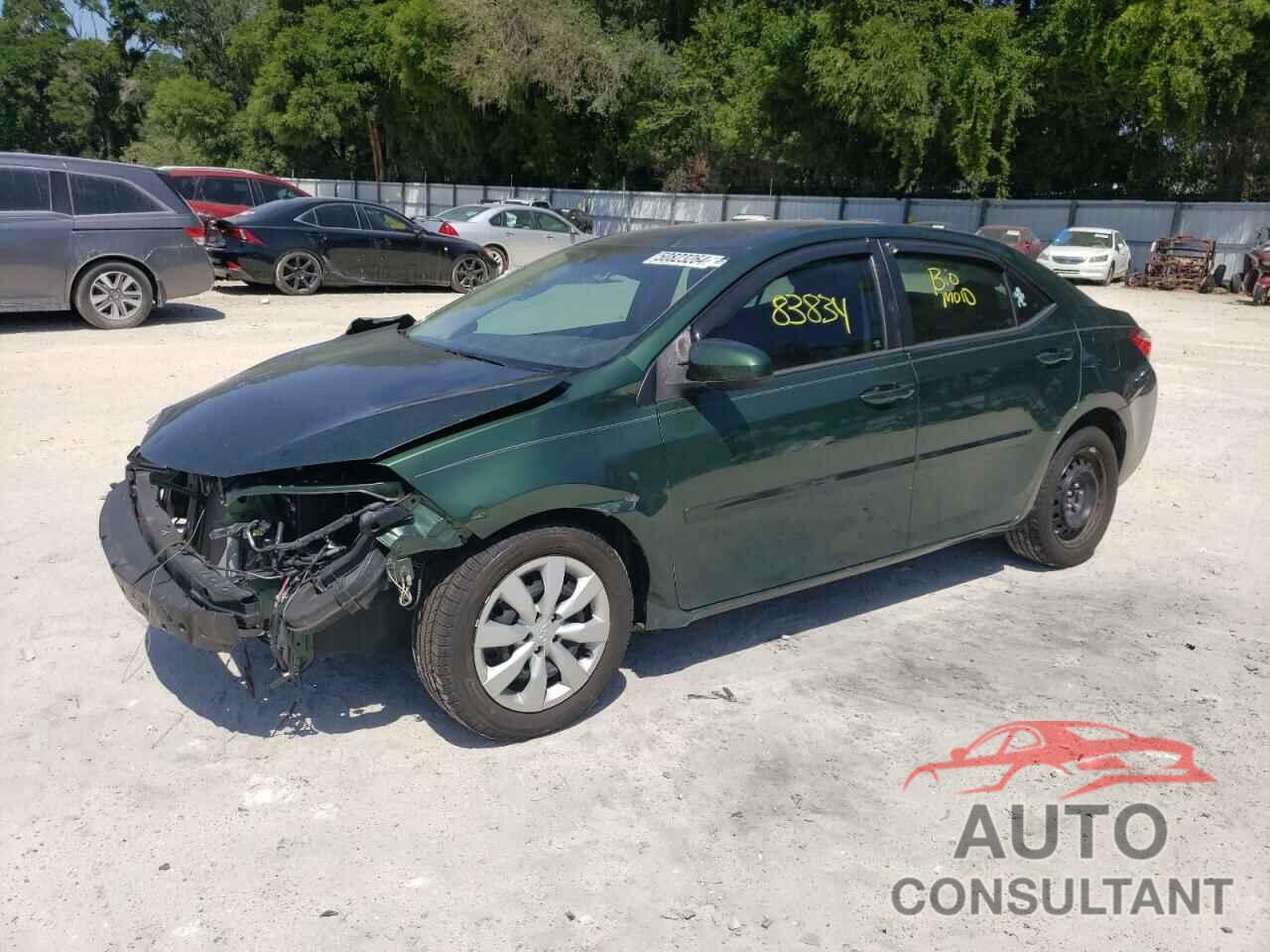 TOYOTA COROLLA 2016 - 2T1BURHE7GC739304