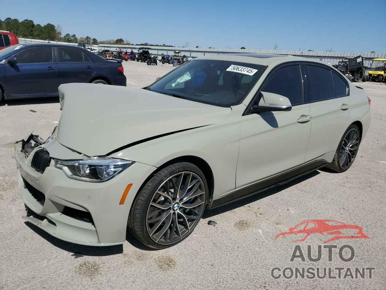 BMW 3 SERIES 2017 - WBA8B7C38HK858471