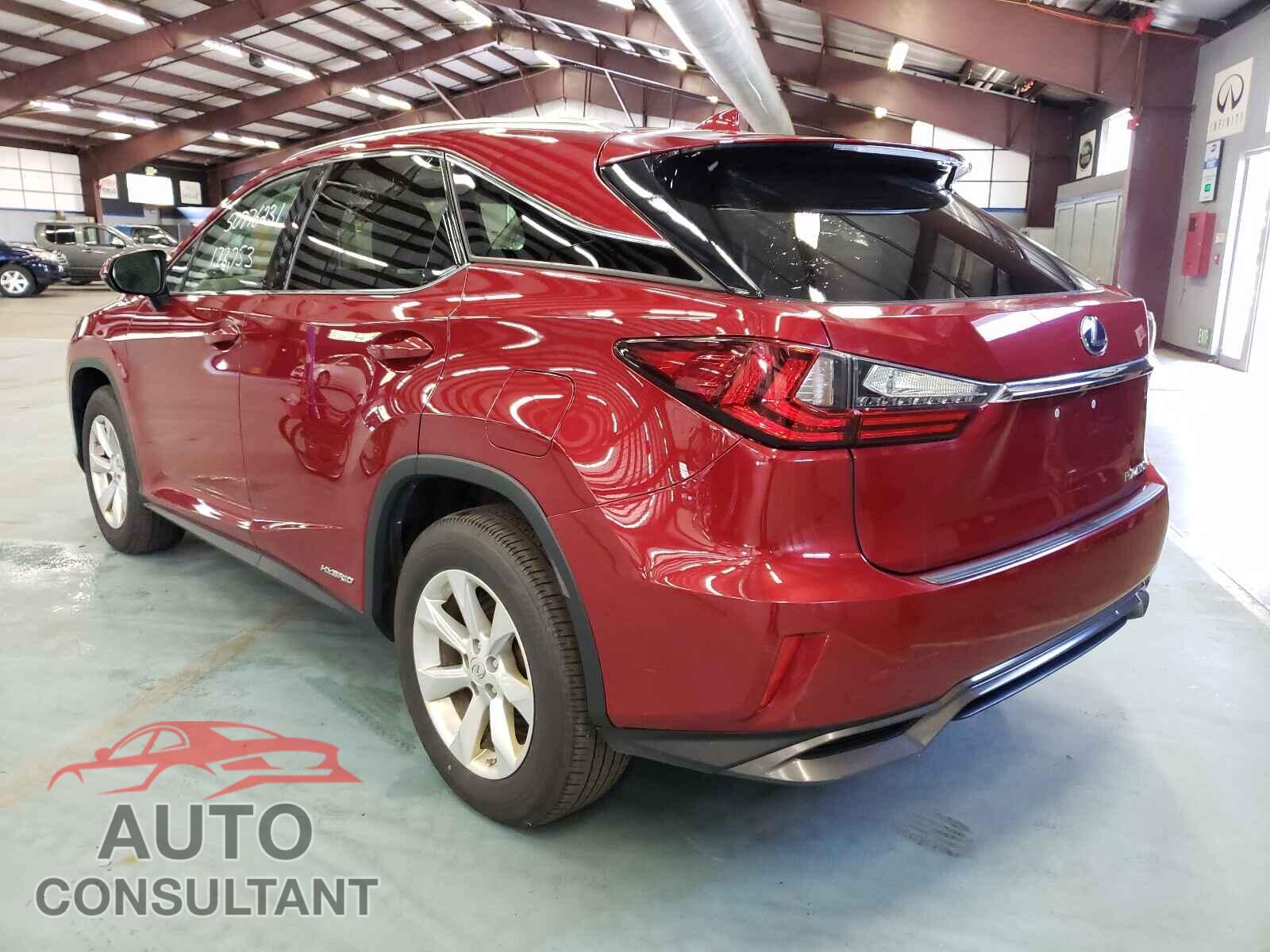 LEXUS RX450 2016 - 2T2BGMCA2GC001663