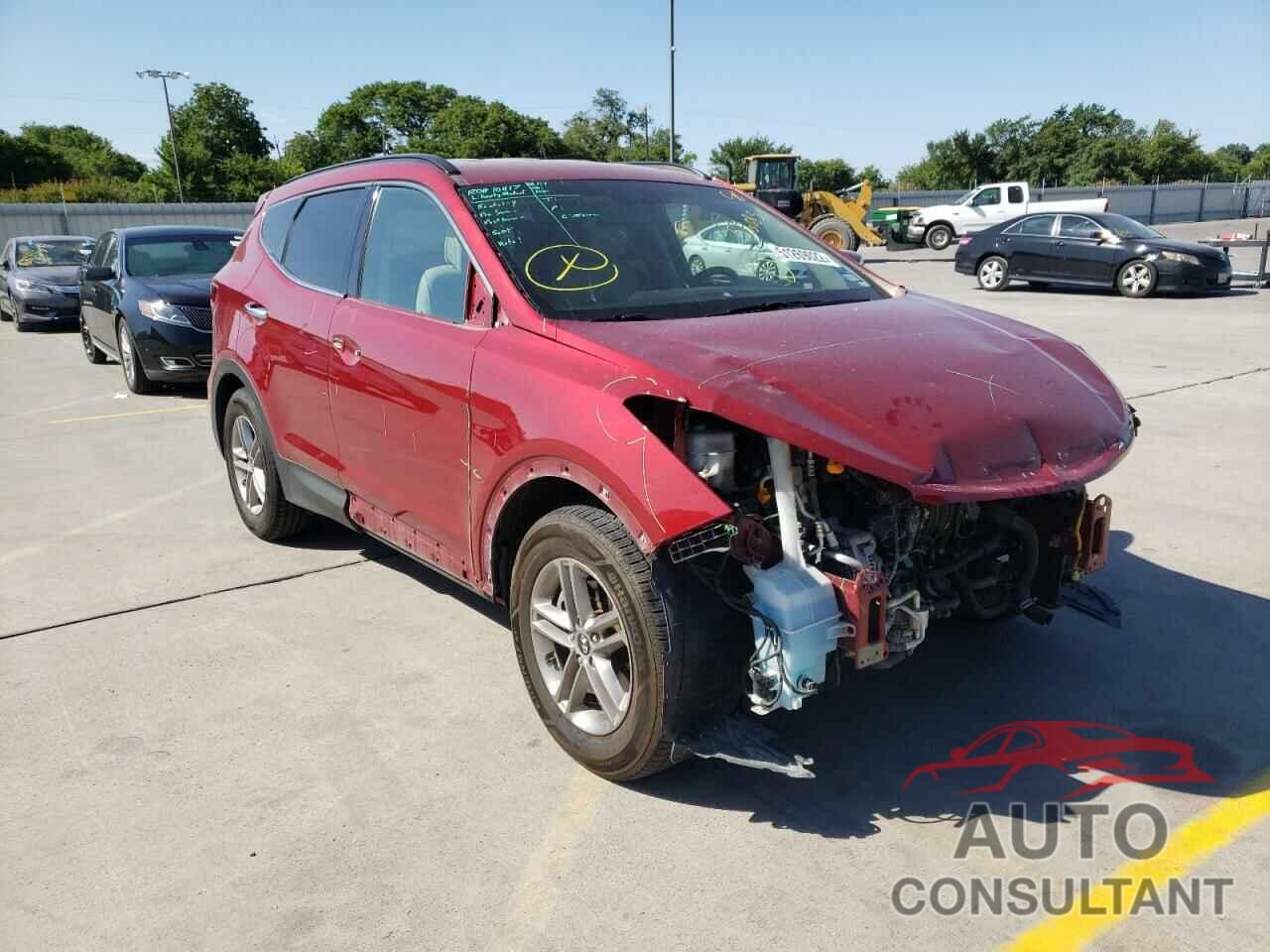 HYUNDAI SANTA FE 2018 - 5XYZU3LB8JG536085