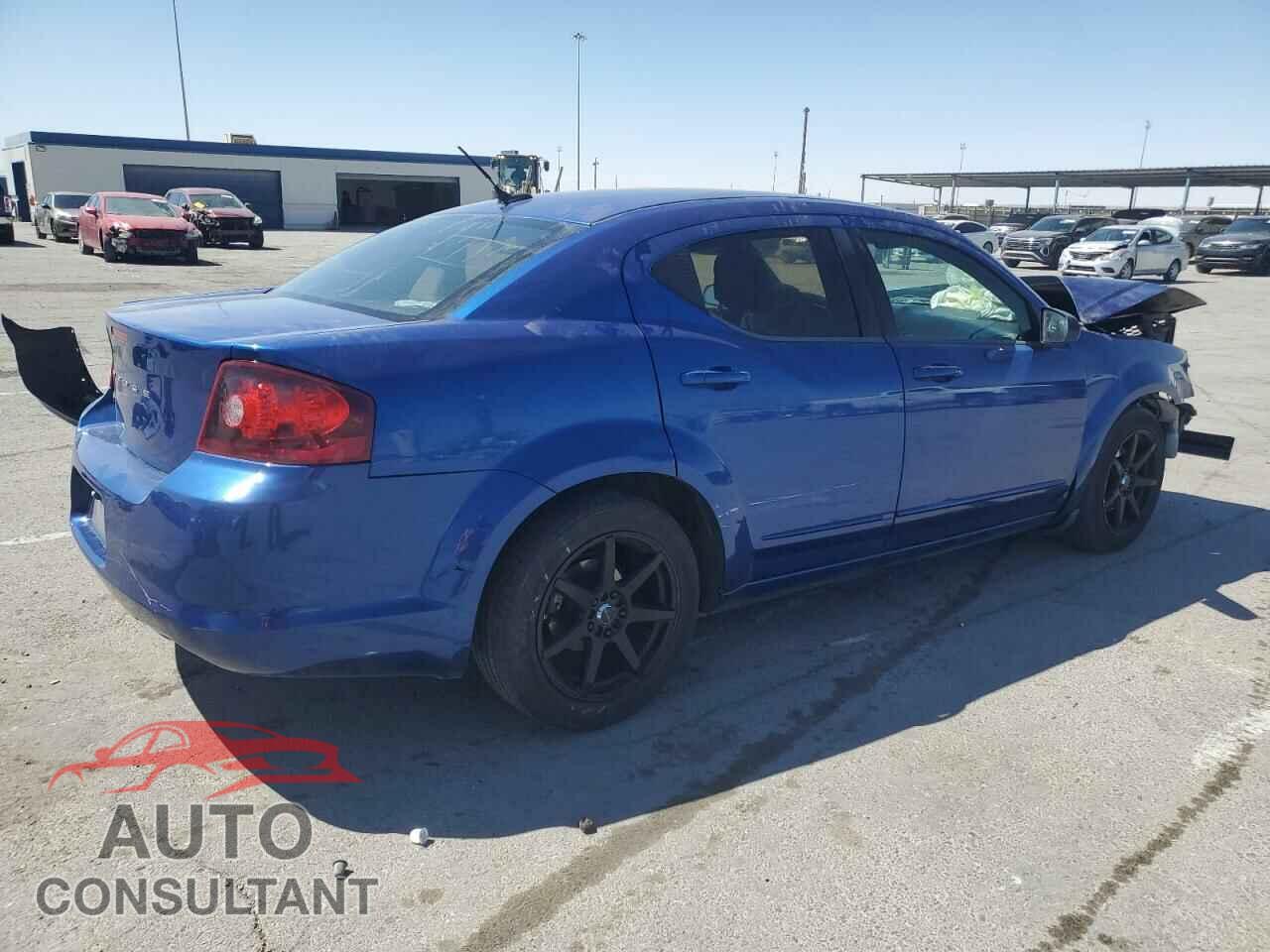 DODGE AVENGER 2012 - 1C3CDZAB9CN259202