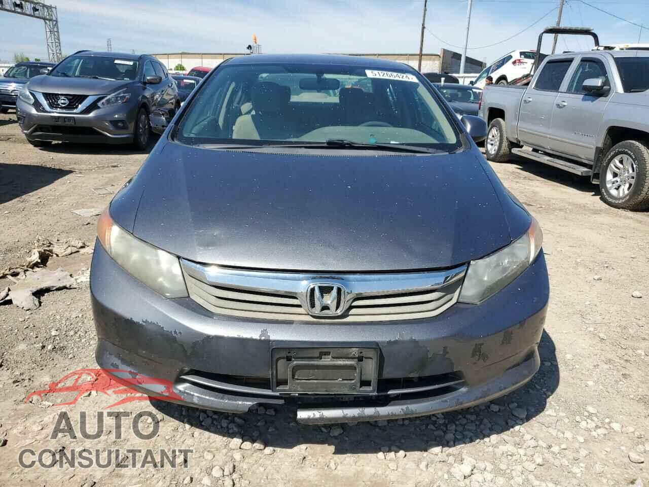 HONDA CIVIC 2012 - 19XFB2F59CE089646