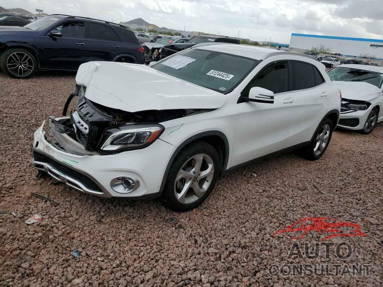 MERCEDES-BENZ GLA-CLASS 2019 - WDCTG4EB8KU000408