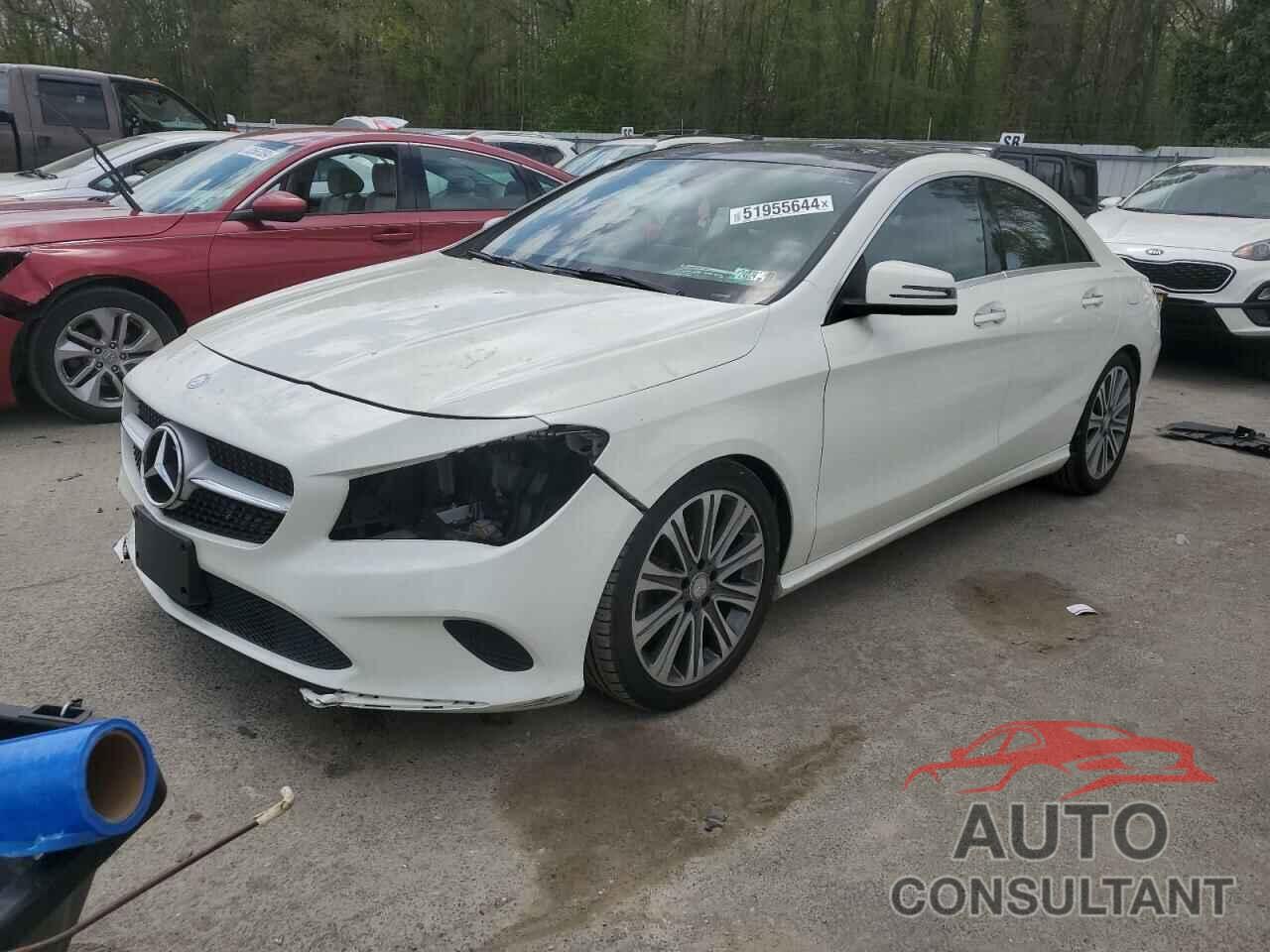 MERCEDES-BENZ CLA-CLASS 2017 - WDDSJ4GB2HN439399