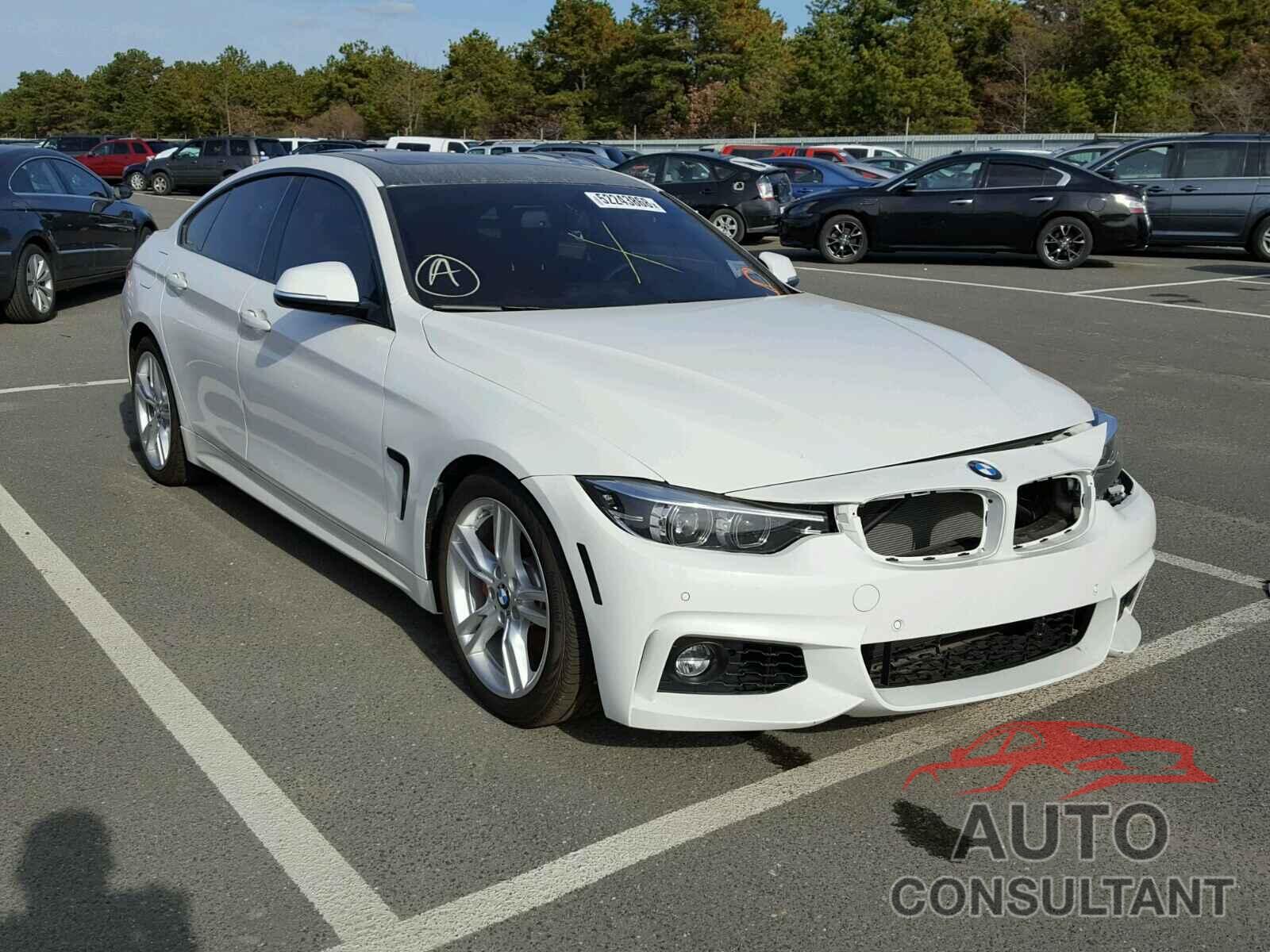 BMW 4 SERIES 2018 - WBA4J7C50JBH14957