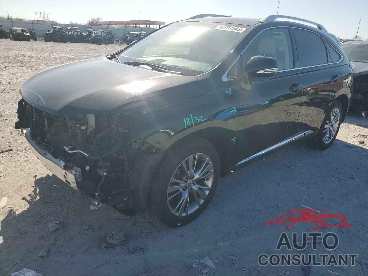 LEXUS RX450 2013 - JTJBC1BA9D2059115