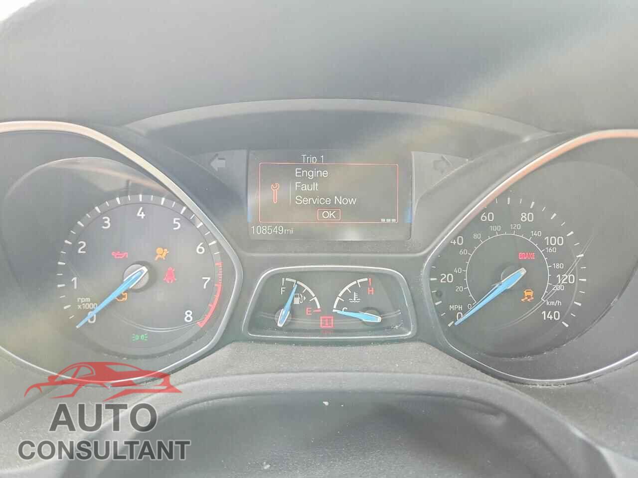 FORD FOCUS 2018 - 1FADP3E27JL254352
