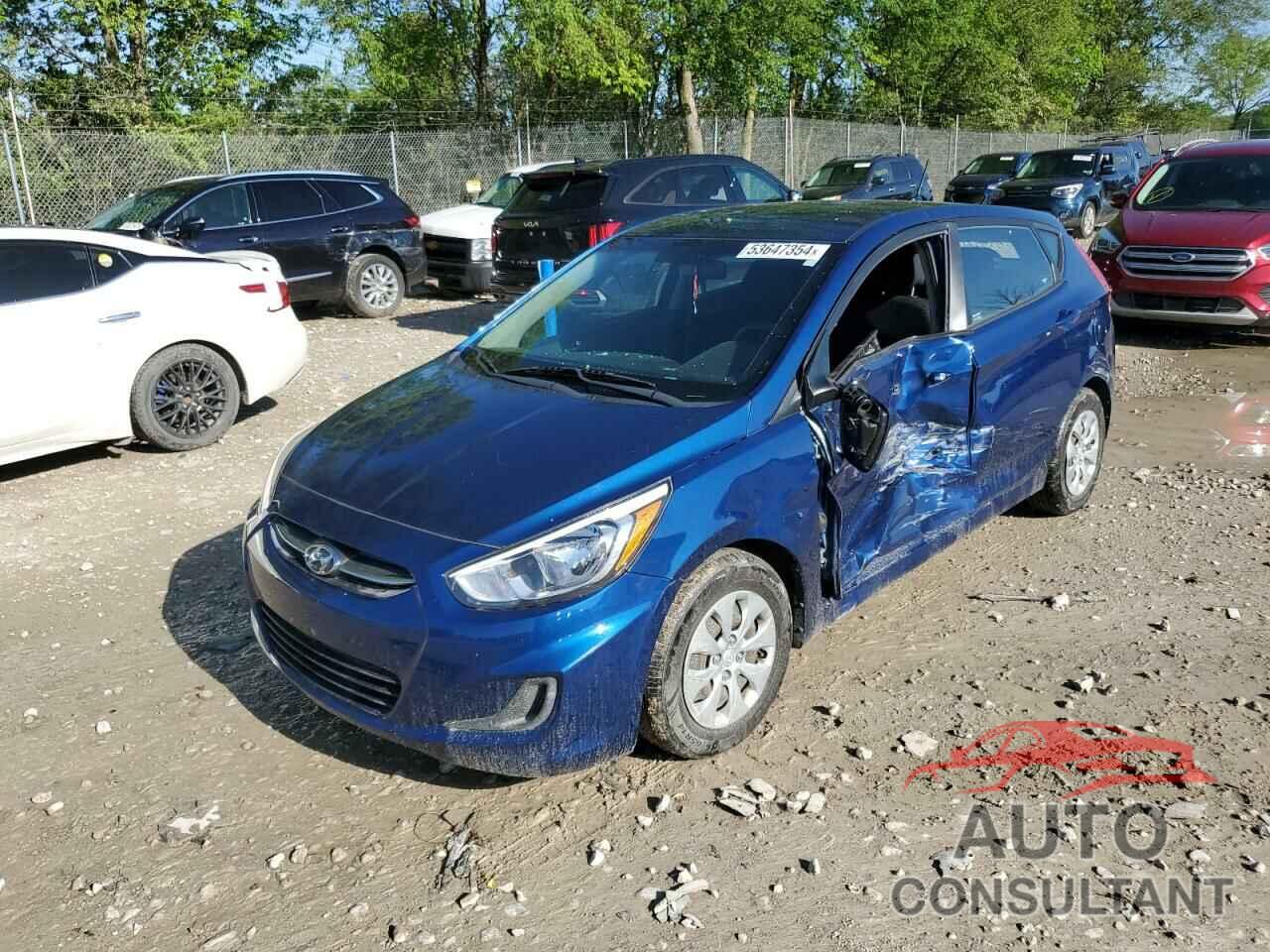 HYUNDAI ACCENT 2016 - KMHCT5AE0GU285776