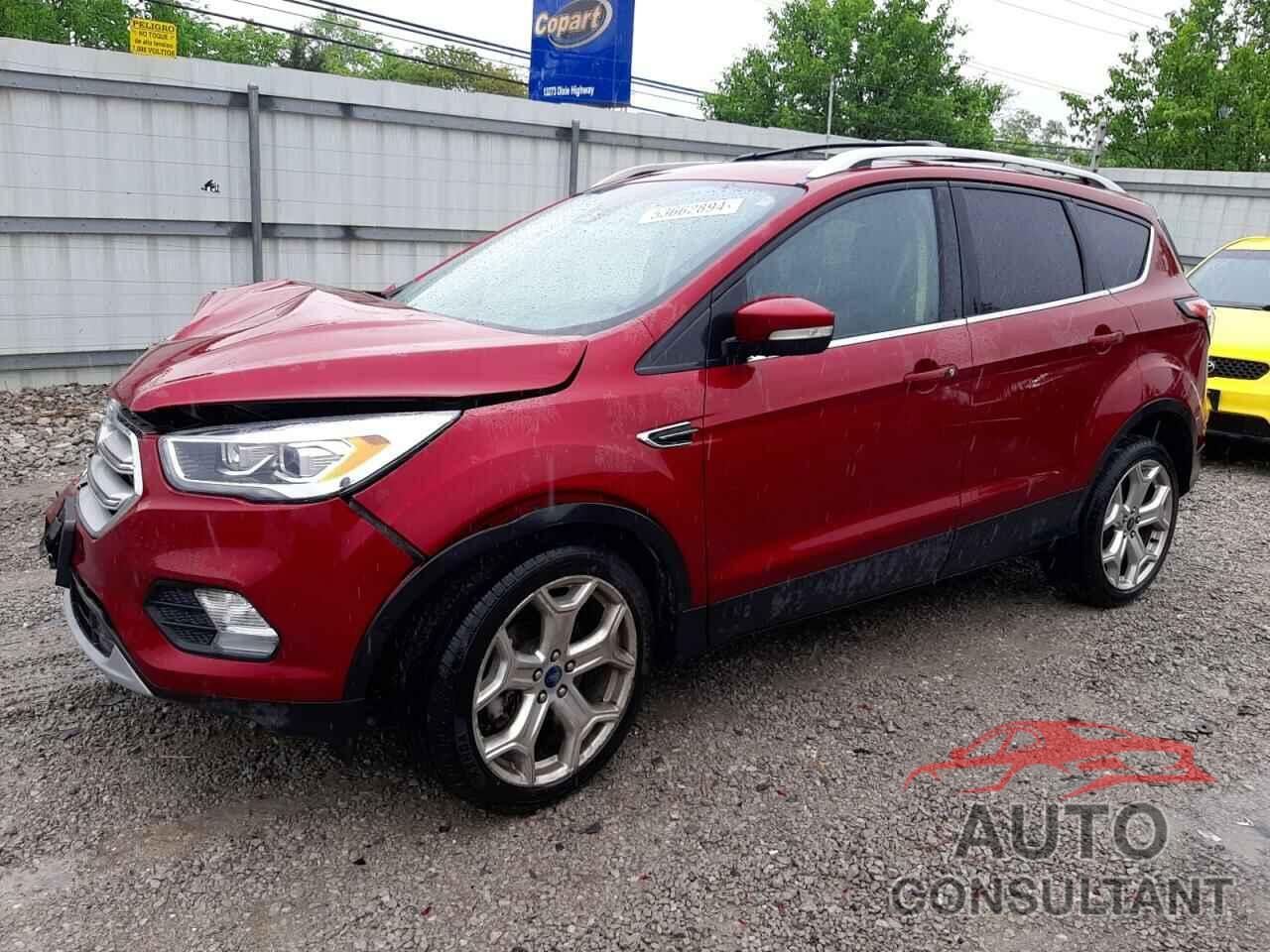 FORD ESCAPE 2018 - 1FMCU9J97JUD47740
