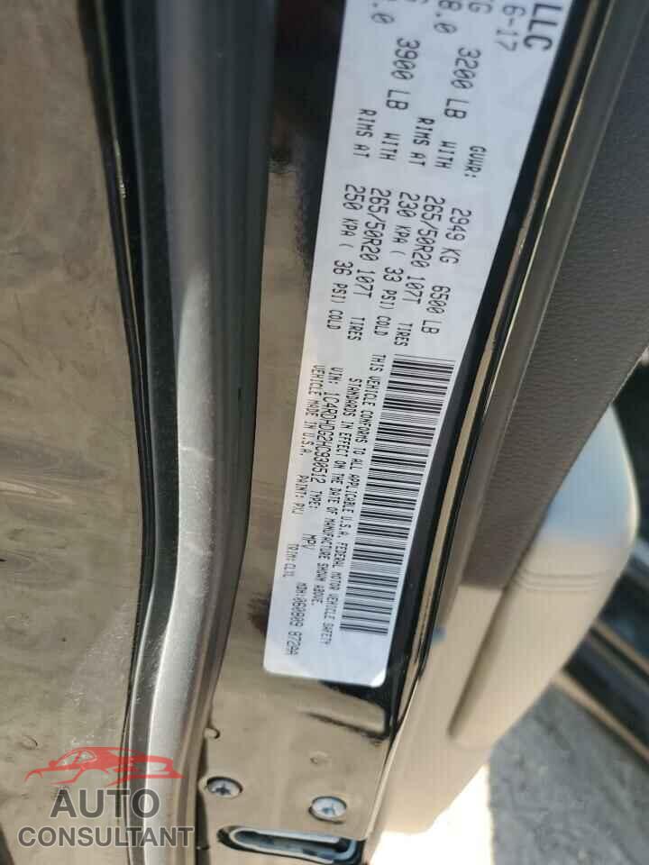 DODGE DURANGO 2017 - 1C4RDHDG2HC930512