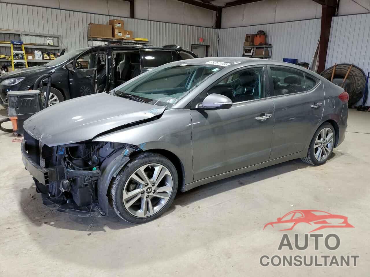 HYUNDAI ELANTRA 2017 - KMHD84LF9HU152070