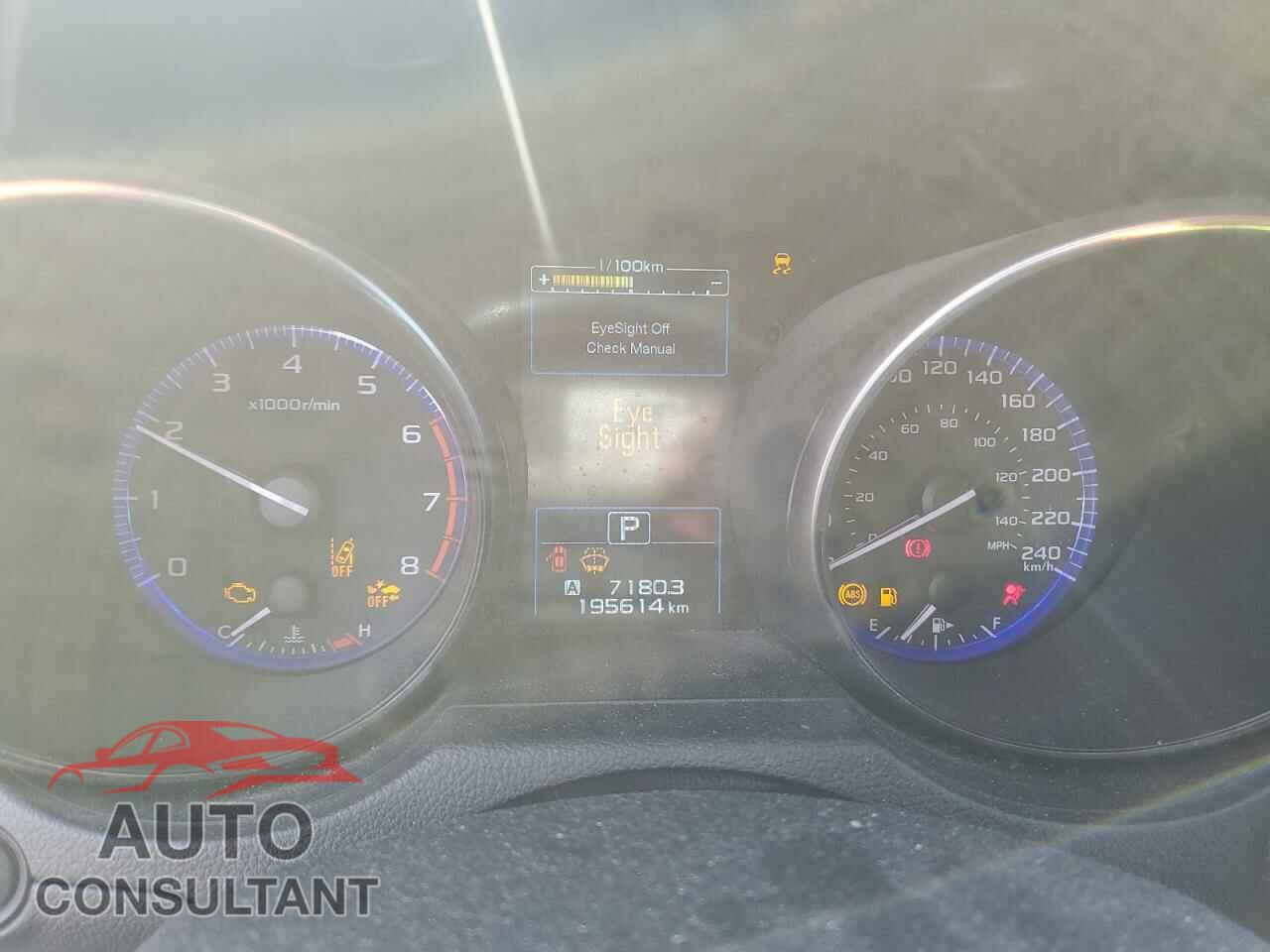SUBARU OUTBACK 2016 - 4S4BSCNC6G3231402