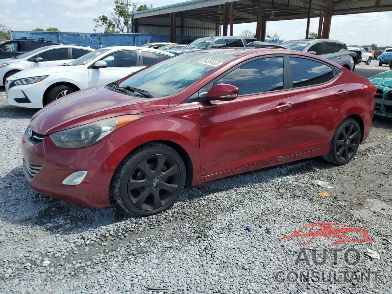HYUNDAI ELANTRA 2011 - KMHDH4AE0BU101154