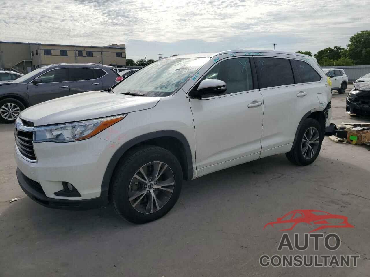 TOYOTA HIGHLANDER 2016 - 5TDKKRFH8GS505327