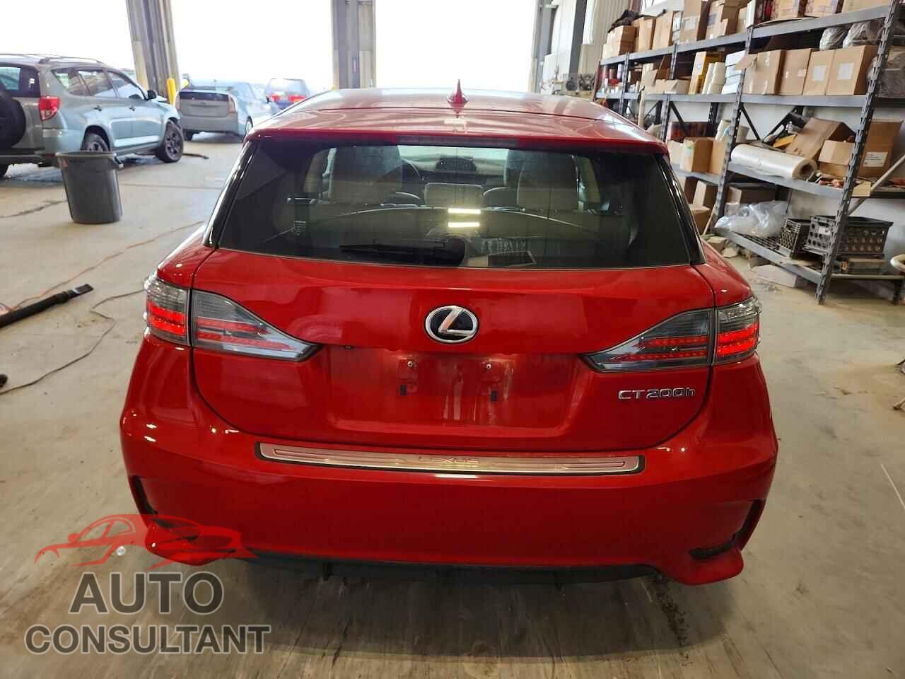 LEXUS CT 200 2014 - JTHKD5BH5E2178543