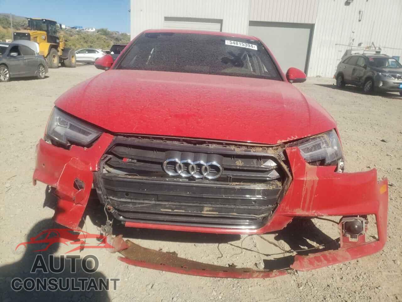 AUDI S4/RS4 2018 - WAUC4AF46JA047950